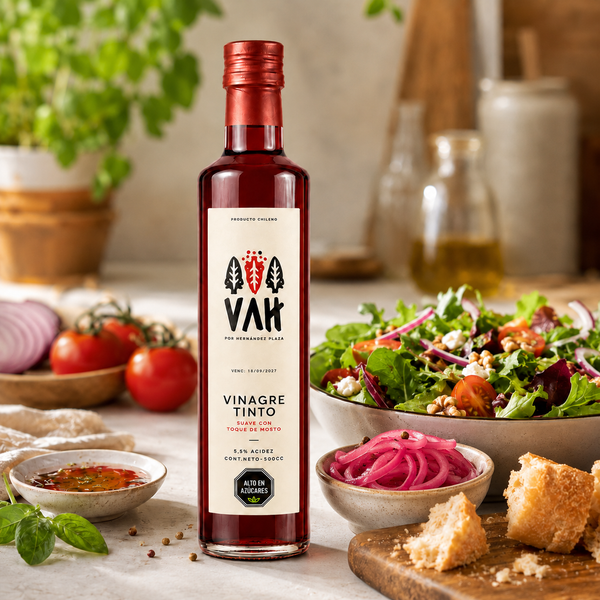 Vinagre Tinto VAH con Toque de Mosto 500 cc